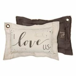 Best reviews of ✨ Primitives By Kathy Cream & Gray 'I Love Us' Throw Pillow 🛒