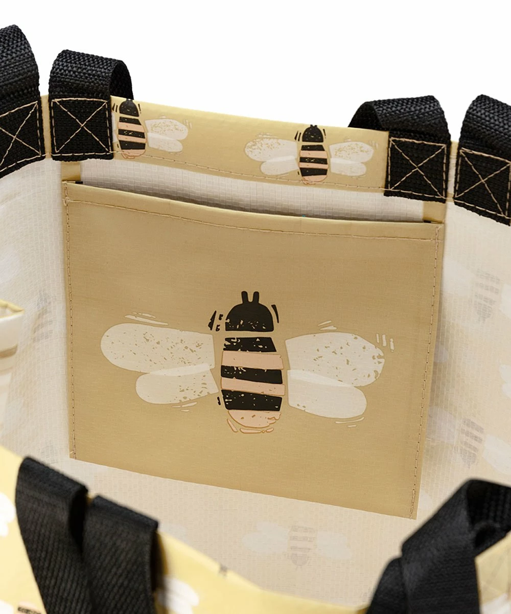 Best reviews of π€© Primitives By Kathy Beige & Yellow 'Bee Happy' Market Tote π - Image 2