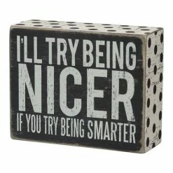 Best Pirce 🛒 Primitives By Kathy 'Being Nicer' 🎁