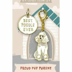 Best Pirce ❤️ Primitives By Kathy White & Goldtone Poodle Charm Set ✨