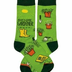 Top 10 🔔 Primitives By Kathy Green 'Awesome Gardener' 🧦 Socks - Adult 👍