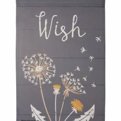 Best Pirce 😀 Primitives By Kathy Gray 'Wish' Dandelion Outdoor Flag ⭐