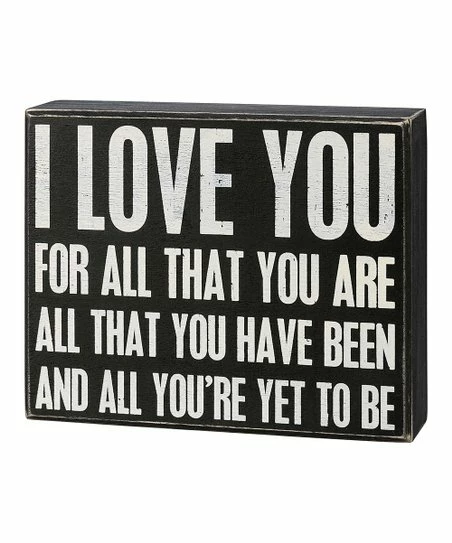 Cheap π Primitives By Kathy Black & White 'All You're Yet To Be' Block Sign βοΈ