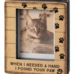 Best deal π Primitives By Kathy Brown & Black 'Found Your Paw' Frame β