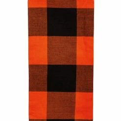 Cheapest 🔔 Primitives By Kathy Orange & Black Buffalo Check Dish Towel ❤️
