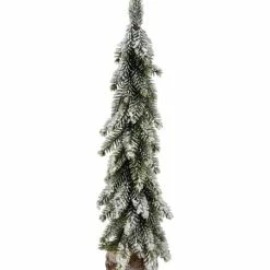 Best Pirce 👏 Primitives By Kathy Green & White 14.75'' Snow-Finish Tree Décor 👏