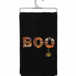 Best reviews of ⌛ Primitives By Kathy Black & Orange 'Boo' Dish Towel 🎁