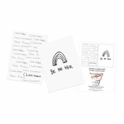 Flash Sale ✔️ Primitives By Kathy Black & White 'Choose Kindness' Card - Set Of Eight 😍